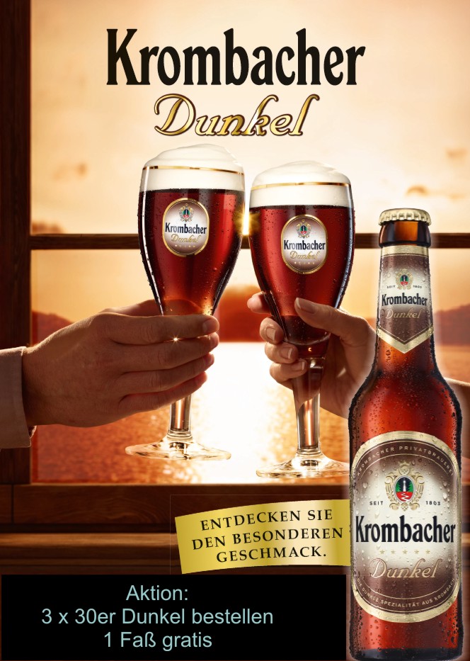 Krombacher dunkel